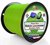 Universal Heavy Duty Automatic Lawnmower Boundary Wire - 1000' 14 Gauge Thick Professional Grade Robotic Lawnmower Perimeter Wire Works with All Brands
