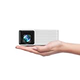 Mini Projector - YOTON Portable Projector Y3 Support 1080P, 5500Lumen Pocket Phone Projector for Home Theater, Support PC/Tablet/Fire Stick/Smartphone