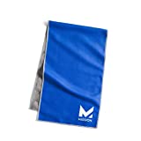 MISSION Original Cooling Towel- Evaporative Cool Technology, Cools Instantly When Wet, UPF 50 Sun Protection, for Sports, Yoga, Golf, Gym, Neck, Workout, 10” x 33”