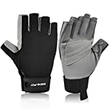 Intra-FIT Climbing Gloves, Lightweight, Breathable, Perfect for Rock, Tree, Wall, Mountain, Climbing