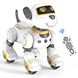 Remote Control Robot Dog Toy for Kids, Sonomo Programmable Robotic Puppy, Smart Interactive Stunt Robot Dog Toy for Kids 3-8 Year Gift