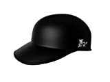 Jadekylin Baseball Catchers & Coaches Protective Helmet Matte Skull Cap (Black)