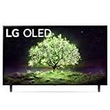 LG OLED A1 Series 48” Alexa Built-in 4k Smart TV (3840 x 2160), 60Hz Refresh Rate, AI-Powered 4K, Dolby Cinema, WiSA Ready, Gaming Mode (OLED48A1PUA, 2021)