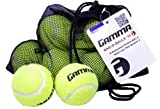 Gamma Bag of Pressureless Tennis Balls - Sturdy & Reuseable Mesh Bag with Drawstring for Easy Transport - Bag-O-Balls (18-Pack of Balls, Yellow)