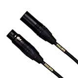 Mogami Gold STUDIO-10 XLR Microphone Cable, XLR-Female to XLR-Male, 3-Pin, Gold Contacts, Straight Connectors, 10 Foot