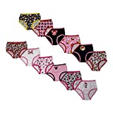 Disney Toddler Minnie or Mickey Mouse '12 Days Un-Boxing' Gift box 12-Pack Panties Underwear, days minnie, 4T