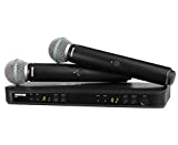 Shure BLX288/B58 Dual Channel Wireless Microphone System with (2) BETA 58A Handheld Vocal Mics