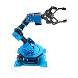 Robotic xArm 6DOF Full Metal Programmable Arm with Feedback of Servo Parameter, Wireless/Wired Mouse Control, Mobile Phone Programming