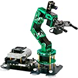 Yahboom Robotic Arm Raspberry Pi Robot Kit AI Hand Building with Camera 6-DOF Programmable AI Electronic DIY Robot for Adults ROS Open Source (Dofbot Without Pi)