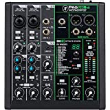 Mackie ProFXv3 Series, 6-Channel Professional Effects Mixer with USB, Onyx Mic Preamps and GigFX effects engine - Unpowered (ProFX6v3)