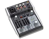 Behringer XENYX 302USB Premium 5-Input Mixer with XENYX Mic Preamp and USB/Audio Interface