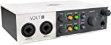 UA Volt 2 USB Audio Interface for recording, podcasting, and streaming with essential audio software and 30-day Free Trial Subscription to UAD Spark