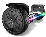 Hiboy 8.5'' All Terrain Off-Road Hoverboard|Bluetooth Speaker|7.5MPH Speed|10 Mile Range|4.5 HR Full-Charge|Self Balancing Hoverboard with Active Balance Technology,UL2272 Certified