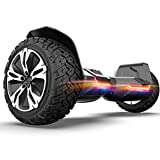 Gyroshoes Warrior 8.5 inch Off Road All Terrain Smart G2 Hoverboard with Bluetooth Speaker and Led Lights, Self Balancing Hoverboards for Kids & Adults UL2272 Certified