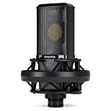 XLR Condenser Microphone with 34mm Large Diaphragm, MAONO Professional Cardioid Studio Mic for Recording, Podcasting, Streaming, Voice Over, Vocals, Music, YouTube (PM500)