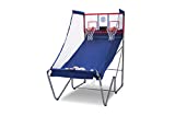 Pop-A-Shot Official Indoor/Outdoor Dual Shot Basketball Arcade Game - Weather Resistant - 16 Different Games - 6 Audio Options - Near 100% Scoring Accuracy - Large LED Scoreboard