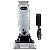 Andis Cordless T-Outliner Trimmer with BeauWis Blade Brush