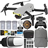 Autel Robotics EVO Nano+ Premium Elite Content Creator Drone Quadcopter (Gray) with 48MP & 4K Video Triple Battery Bundle Including Deco Gear Backpack + FPV VR Headset + Landing Pad and Software Kit
