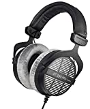 beyerdynamic DT 990 PRO Over-Ear Studio Monitor Headphones - Open-Back Stereo Construction, Wired (80 Ohm, Grey)