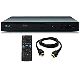 LG BPM25 Blu-ray Disc Player with Wired Streaming Services, 6FT HDMI Cable Included (Renewed)