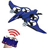 Gesture Control Quadcopter with 720P Camera Pterosaur Mini Drone for Kids/Beginner Easy to fly Quadcopter Drone 2.4GHz 6 Axis Gyro/One-key take off/Headless mode/Altitude Hold,Great gift