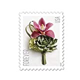 100 Contemporary Boutonniere 2020 Forever Stamps Wedding Floral Stamps