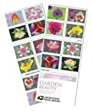 USPS Garden Beauty Forever Postage Stamps Book of 20 self-stick First Class Wedding Celebration Anniversary Flower Party (20 Stamps)