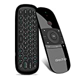 WeChip W1 Remote 2.4G Wireless Keyboard Multifunctional Remote Control for Nvidia Shield/Android TV Box/PC/Projector/HTPC/All-in-one PC