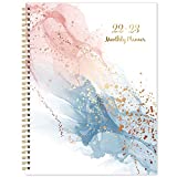 2022-2023 Monthly Planner - Monthly Planner 2022-2023, 18-Monthly Planner from July 2022- December 2023, 8.75'' x 11'', Planner 2022-2023 With Tabs, Flexible Cover, Inner Pocket