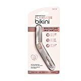Finishing Touch Flawless Bikini Shaver and Trimmer Hair Remover for Women, Dry Use Electric Razor, Personal Groomer for Intimate Ladies Shaving, No Bump, Smooth Shave