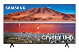 SAMSUNG 60-inch Class Crystal UHD TU7000 Series - 4K UHD HDR Smart TV UN60TU7000FXZA, 2021 Model (Renewed)