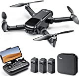 Ruko Drones with Camera for Adults 4K, 78 Mins Long Flight time GPS Drone, Brushless Motor, 5G FPV Transmission, Waypoint Fly, Auto Return Home, Follow Me, Suitable for Beginners (3 Batteries)