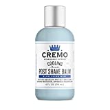 Cremo Cooling Formula Post Shave Balm, Soothes, Cools And Protects Skin From Shaving Irritation, Dryness and Razor Burn, 4 Oz