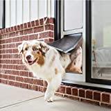 PetSafe Extreme Weather Sliding Glass Pet Door, Easy to Install, Perfect for Rental Homes and Apartments, Insert for Patio Sliding Glass Doors, Large Size
