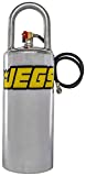 JEGS Portable Aluminum Air Tank | 3 Gallon Capacity | Vertical Design | Overall Height 24” | Maximum 125 PSI | Includes Gauge, 36” Hose, and Pressure Relief Valve