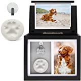 Chasing Tails Pet Urns for Dogs Ashes - Memorial Dog Urns for Ashes with Picture Frame and Photo Book, Cat Urns for Ashes - Pet Paw Print Impression Kit Included