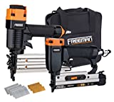 Freeman PPPBRCK Pneumatic Brad Nailer and Micro Pinner Finish Kit with Canvas Bag and Nails (2 piece)