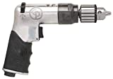 Chicago Pneumatic CP789R-26 Super Duty Reversible Keyed Air Drill with Pistol Grip, 3/8-Inch Chuck, 2,600 RPM