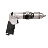 Chicago Pneumatic CP789HR Classic Series Super Duty Reversible Air Drill with Pistol Grip, 1/2-Inch Drive, 500 RPM