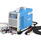 YESWELDER CUT-55DS 55Amp Non-Touch Pilot Arc Air Plasma Cutter 1/2 Inch Clean Cut, Digital 110/220V Dual Voltage IGBT Inverter Plasma Cutting Machine with ETL Approved