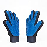 Efficient Pet Hair Remover -Pet Grooming Glove - Perfect for Dog & Cat with Long - 1 Pair