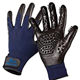 Pat Your Pet Grooming Gloves - Cat & Dog Hair Remover Glove for Deshedding Long and Short Fur