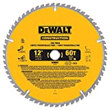 DEWALT 12-Inch Miter Saw Blade, Fine Finish, 60-Tooth (DW3126)