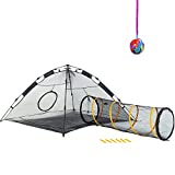 ITENT Cat Tent for Indoor and Outdoor Cat Enclosures Cat Playpen X-Large Portable Cat Tunnel Play Tents for Cats Rabbits and Small Animals…