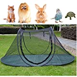 Pet Camping Tent Playpens Cage for Dogs Cats - Birds Parrots Playpens House Small Animal Indoor/Outdoor Play Tent Shelter Breathable Turtles Reptiles Cage (Type2)