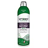Vet's Best Flea and Tick Easy Spray | Flea Treatment for Cats and Home | Plant-Based Formula | 14 Ounces