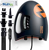 OutdoorMaster Shark High Pressure SUP Pump - Electric Air Pump with 20 PSI Active Cooling System Dual Stage Inflation & Auto-Off for Inflatable Paddle Board, Boats, Water Sports Inflatables -2nd Gen
