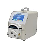 Kamoer lab WiFi UIP Stepper Motor Intelligent peristaltic Pump high Flow Rate dosing Pump (3 rotors, 1-1520ml/min, 110V-220V AC, Foot Switch Support, Touch Screen Display, White)