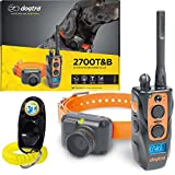 Dogtra 2700 T&B 1-Dog Remote Training and Beeper Collar - 1 Mile Range, Fully Waterproof, Rechargeable, Static, Vibration - Includes PetsTEK Dog Training Clicker