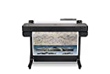 HP DesignJet T630 Large Format Wireless Plotter Printer - 36', with Auto Sheet Feeder, Media Bin & Stand (5HB11A)